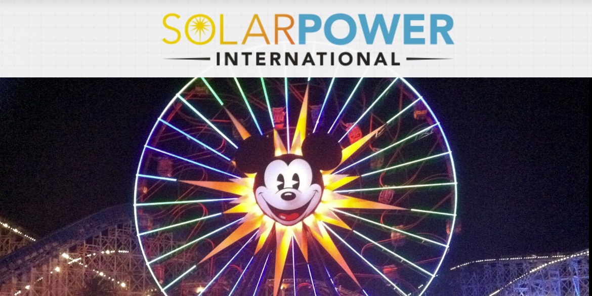 Solar Power International 2015: Solar in Disneyland