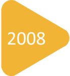 2008 in a yellow triangle