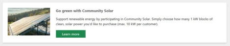 Community Solar-Next Steps