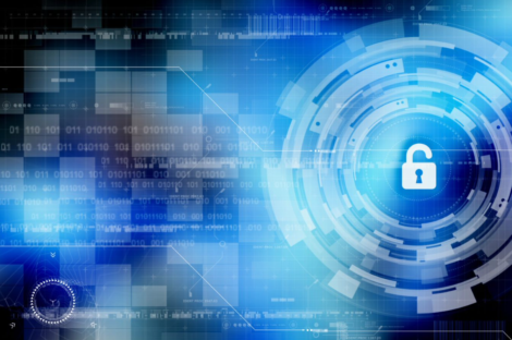 Cyber Security Analyst - image of lock on code