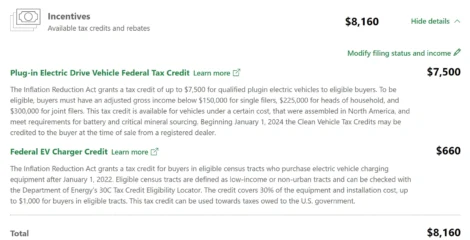 EV Module-Incentives