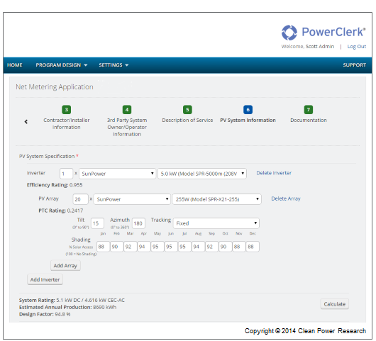 Forms are arranged in easy, step-by-step sequence