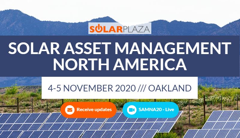 Solar Assest Management North America logo - Nov 4-5, 2020 Oakland
