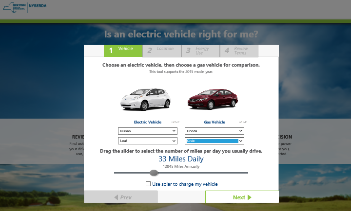 Electric Vehicle Calculator