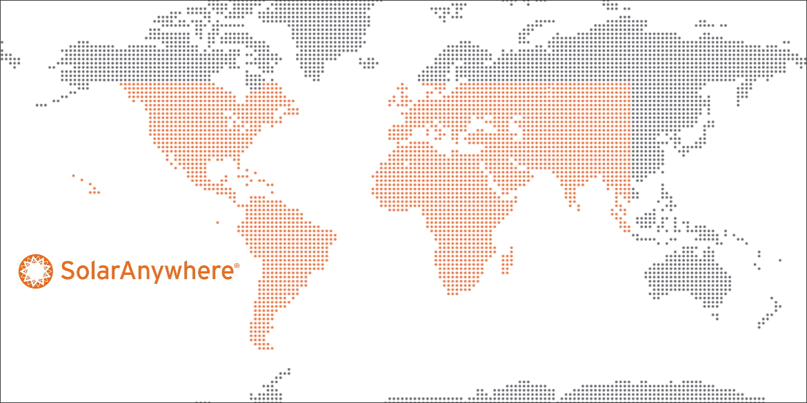 SolarAnywhere® now available for Africa and West Asia