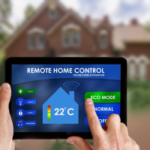 Image of smart home control on a tablet - The biggest numbers game in the power sector: Data analytics and the utility community of the future