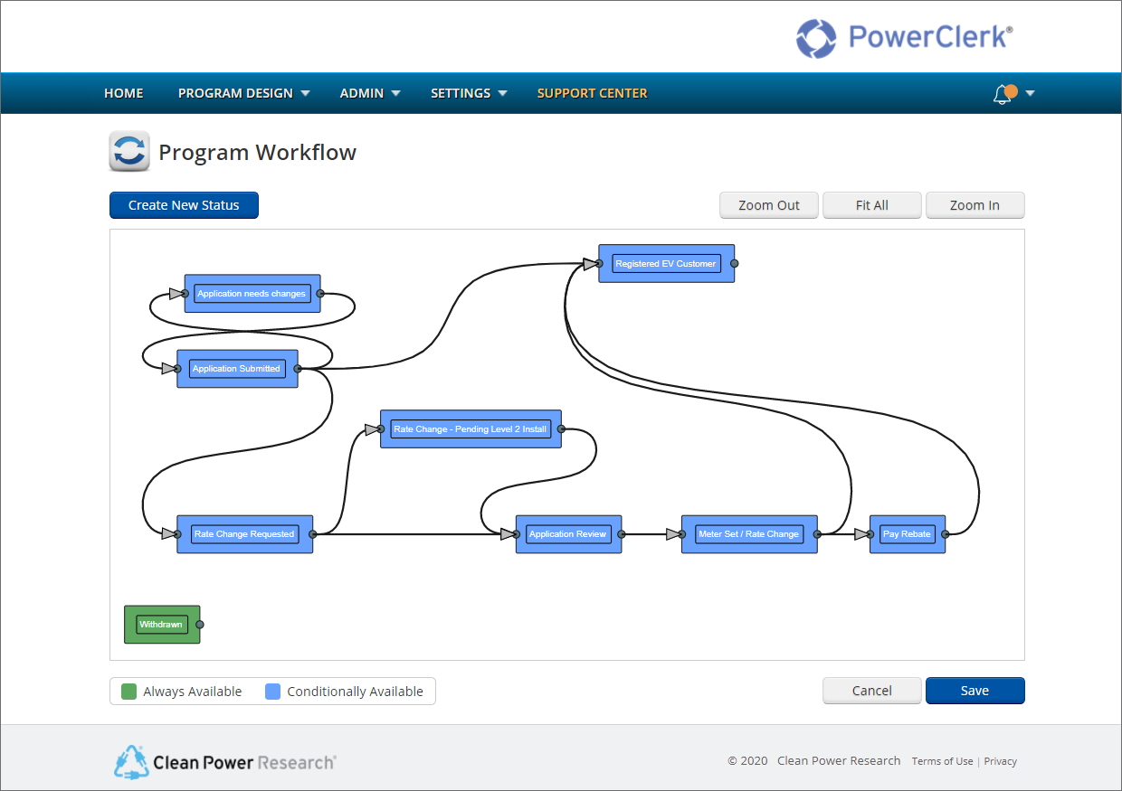 PowerClerk workflow automation tools for utilities