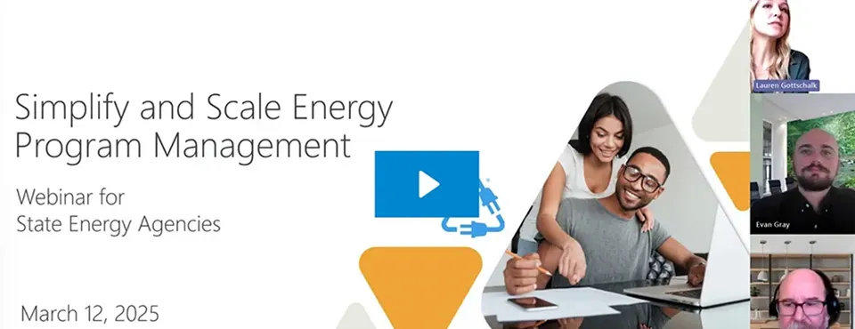Simplify and Scale Energy Program Management webinar